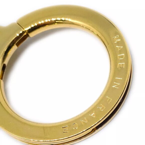 Louis Vuitton Anokre Bag Charm Key Holder Gold M62694 Small Good 134058 - Picture 4 of 4